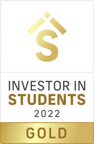 Investor in Students 2022 Gold Award